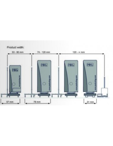Guide profile additional compartment W31