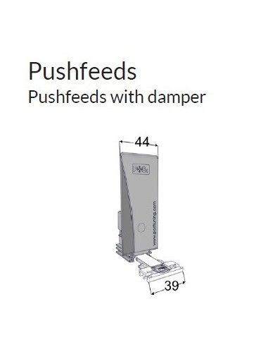 Pusher B44x110, SloMo4N, cu front 39x8 mm