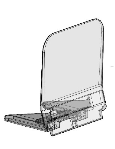 Straight front 60x62mm