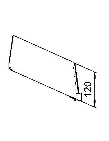 Simple separator 120 mm