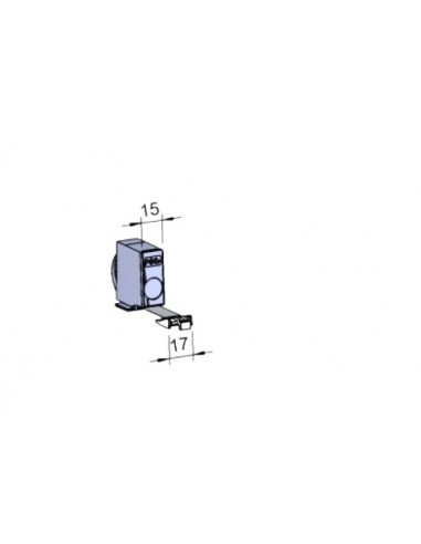 Pusher mini B15x42, cu front 17x5 mm