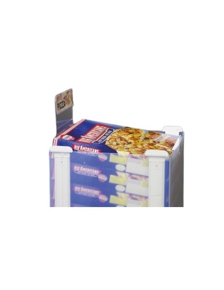 Sistem pusher vertical pentru pizza congelata